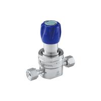 Регулятор AMFLO UHP AU23 Материал: Код ZS (Body,Poppet, Nozzle,Gland-SUS316L;Diaphragm-Hastelloy®C-22,Seat: PCTFE) ; Поверхность 0.25 um; 3х портовый, вх. давл. 206 бар, CV-0.9